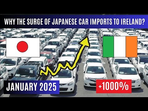 Why have 2nd car imports from Japan to Ireland increased by 1000%? January 2025 Report