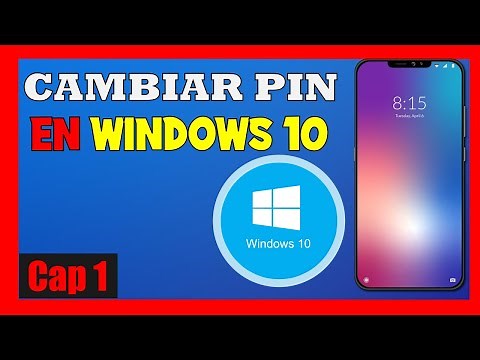 COMO CAMBIAR el PIN de mi PC WINDOWS 10 ✅