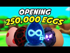 Hatching 250,000 EGGS in BGS Infinity (Roblox)