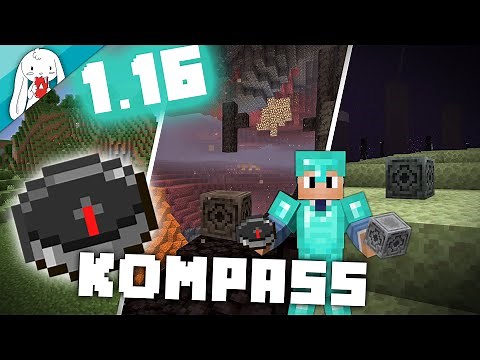 Der KOMPASS in Minecraft 1.16 | WOHIN zeigt der KOMPASS??
