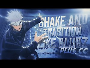 How to make shake, transitions and cc like blubz on Alightmotion