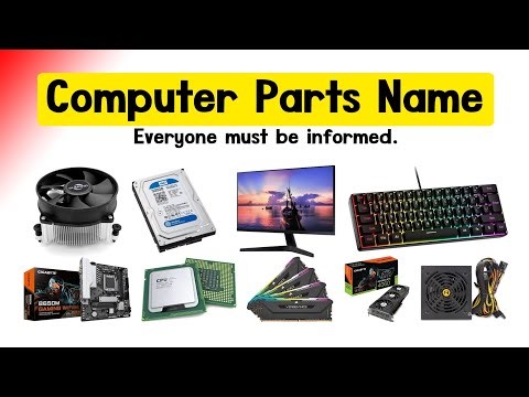 Computer Parts Name With Picture | Computer Parts Name List | Computer Tools Name