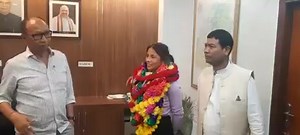 MMA Fighter Surbala Laishram Gold Medalists GAMMA World Championship Pu Education Minister Y. Khemchand na Harao Taramna okhiba. | Breaking News Manipur