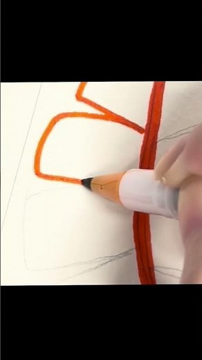 ASMR Drawing | Relaxing Zentangle Inspired Art with Pen Sounds #youtubeshorts #shorts