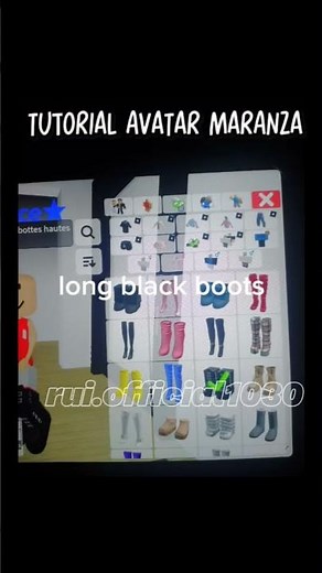 tutorial avatar maranza nero femminile