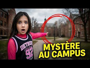 Mystery on Campus! 😱 Terrifying Discovery and Investigation into the Theft | KiKiDo Campus France