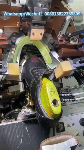 QIFENG QF-737(MA) Toe Lasting Machine – test for steel toe safety shoes#shoemachine #safetyshoes