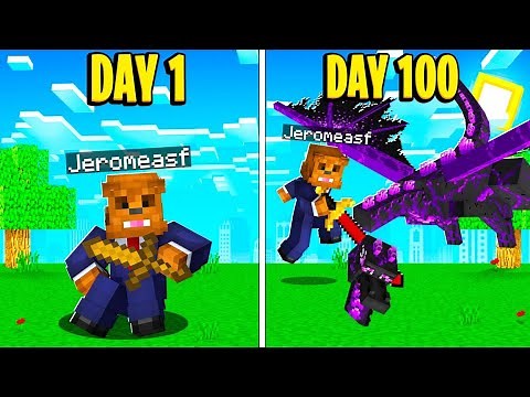 I Survived 100 Days In A Minecraft Orespawn