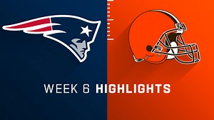 Patriots vs. Browns highlights | Week 6