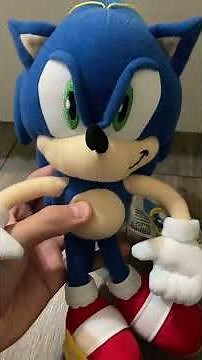 Plush Reviews #2: GE 10 inch Modern Sonic Plush