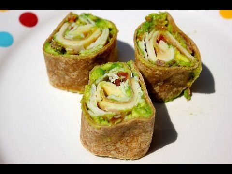 Turkey Avocado Pinwheels Recipe