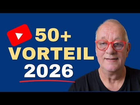 Über 50 auf YouTube? YouTube 2026 braucht dich jetzt mehr denn je