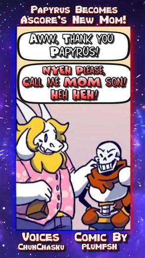 Papyrus Becomes Asgore's New Mom 😂 | Undertale Comic Dub