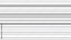 4k abstract animation horizontal speed line of black color motion graphic on white background.A long straight line with continuous movement.Simple technology background concept.