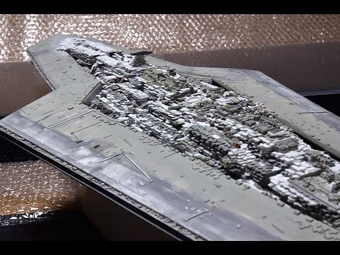 STAR WARS super star destroyer EXECUTOR model making VOL.1