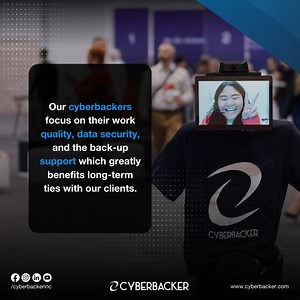Cyberbacker is a trusted business partner to deliver exceptional service tailored to your needs. Start reducing your workload by partnering with a cyberbacker! https://cyberbacker.com/free-business-evaluation/ | Cyberbacker Inc.