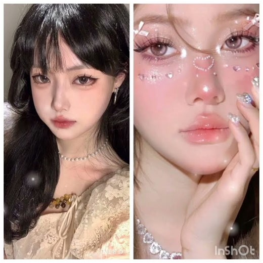 pink fur vs white fur #cute #pink #meesho