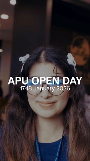 ⏳ APU Open Day & Career Talks are happening soon! Save the date and come explore your study options while learning more about where your future career could take you. 📌 Career Talk Topics include: Data Science & AI • Cyber Security • Mechatronics, Robotics & AI • Computer Games Development • Industrial Design • Architecture • FinTech • Fast-track Pathway to Associate Actuary 📅 17 & 18 January 2026 ⏰ 10:00am – 5:00pm 📍 Asia Pacific University of Technology & Innovation (APU) 🔗 Learn more: htt