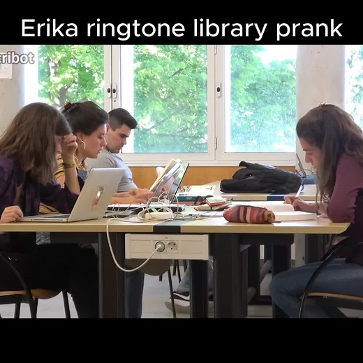 Erika (Marimba) Library ringtone prank #ringtone #fyp #germanytiktok | ringtone