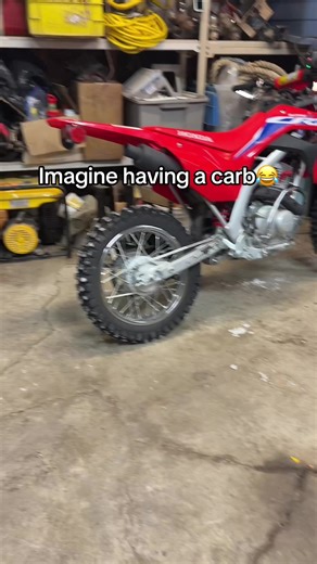#ragebait you already fell for it #dirtbike #4stroke #tuff #crf125 | dirtbike