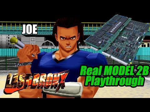 SEGA Last Bronx - Real MODEL 2 B-CRX - JOE