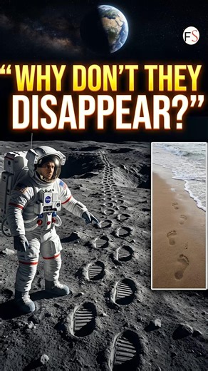 Why Don’t Footprints Disappear on the Moon?