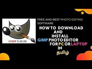 இனி photoshop தேவையில்லை | GIMP Photo Editor | Gimp Tutorials | Gimp Image Editor |#Gimp | In Tamil