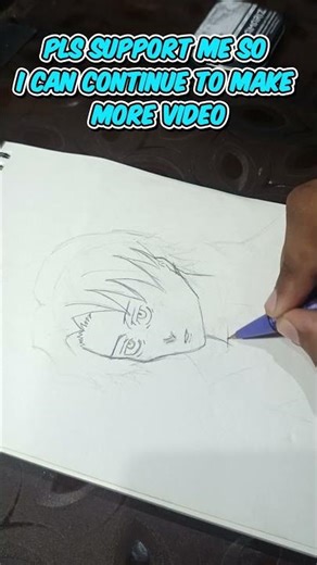 Wait for the Final Reveal! Anime Sketch Timelapse ✍️ #shorts