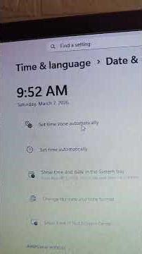 How to Set the Time and Date in Windows 11