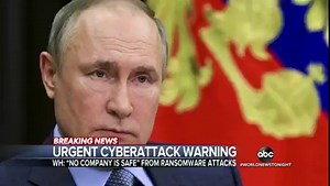 CYBERATTACK WARNING: Following recent ransomware and cyberattacks in the U.S., the White House has released a new warning for businesses, as a DOJ official says it will give investigations into the attacks a similar priority level as terrorism cases. Whit Johnson reports. https://abcn.ws/3fOKSUl | ABC World News Tonight with David Muir