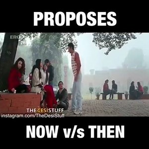 7.3K views · 44 reactions | Buahahahahahahah :D :D Must Watch Proposes Then Vs Now :D | Pak Video Clip | Facebook