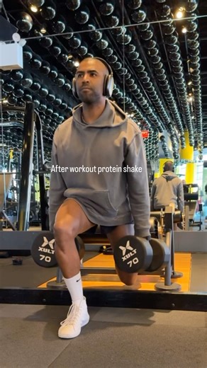 After workout protein shake (no adder sugars or preservatives) #highprotein