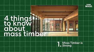 Fire resistance, structural integrity and environmental benefits make new tall wood buildings among the most innovative in the world. Here are 4 things you should know about mass timber heading into the new year. | Think Wood