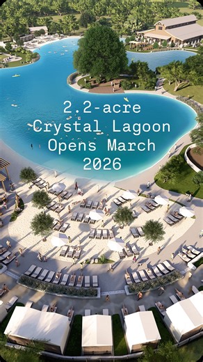 We have some exciting news to share… 👀 Our 2.2-acre Crystal Lagoon officially opens March 6th, 2026! 🎉 Get ready to make a splash this Spring Break as you enjoy our newest resort experience. The Lagoon will be exclusively accessible to resort guests, so book your stay today. ☀️💧😎 | Hyatt Regency Hill Country Resort and Villas