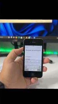 Bypass icloud iPhone 4