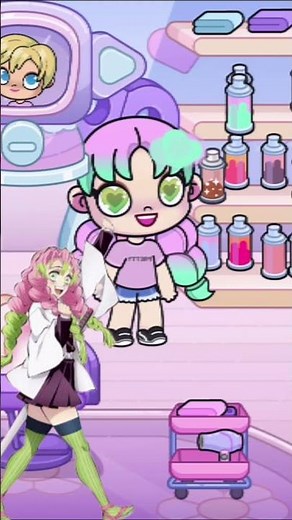 How to Make Mitsuri Kanroji in Avatar World 💗 | Demon Slayer Outfit Tutorial #avatarworld