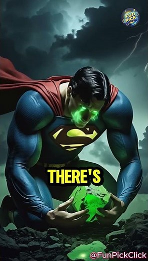 What is Superman's Biggest Weakness?😱 #superman