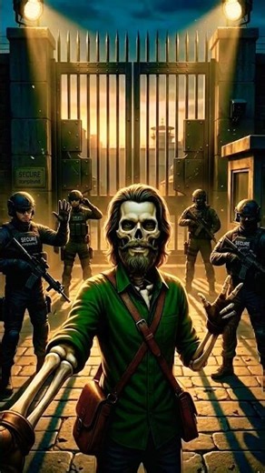 The Jailbreak No One Expected... 💀 #AIAnimation #shorts #KuldeepAl #shortsfood #video #comedy #All