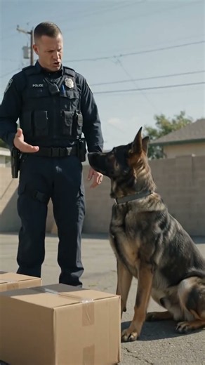 🐕‍🦺 K9 Dog Finds the Hidden Ball! 🎯 #K9 #PoliceDog #Shorts