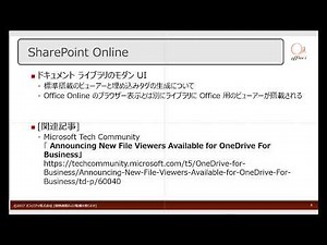 [SharePoint Online ] ドキュメント ライブラリのビューアー機能