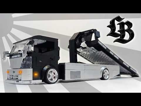 LEGO Liberty Walk Auto Transporter — Detailed Power Build