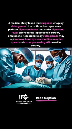 Gamers Make Better Surgeons