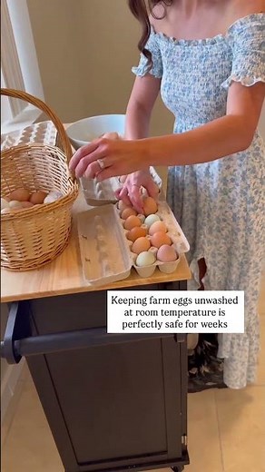 Farm Eggs Don’t Need a Fridge?! 👀