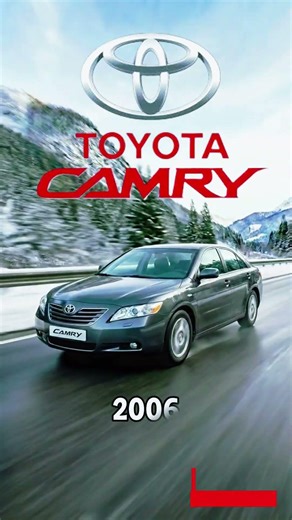 Toyota Camry: 40 Years of Evolution #automobile #evolution #trending #youtubeshorts
