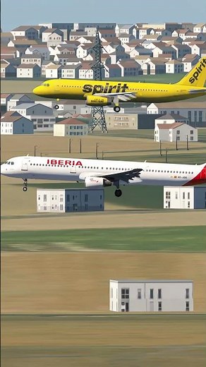 Aerofly FS Global | Airbus A321 Iberia Airlines Smooth Landing at Paris Airport