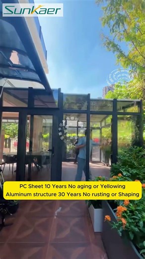 Control the Weather, Own the View. 🌦️➡️☀️ #sunkaer #sunroom