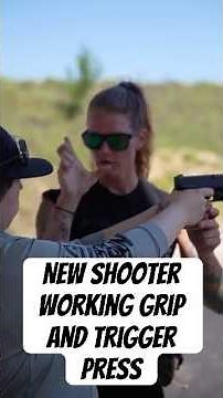 Before we go hot, new shooters must demonstrate a smooth trigger press.