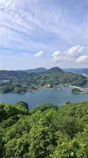 an awesome view 九十九島觀光公園1746 Nozakicho, Sasebo, Nagasaki 857-1234日本 #travel Japan