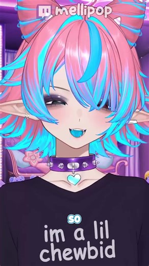 i got a little too silly with a knife sadly #vtuber #envtuber #vtuberclips #vtubermemes #anime