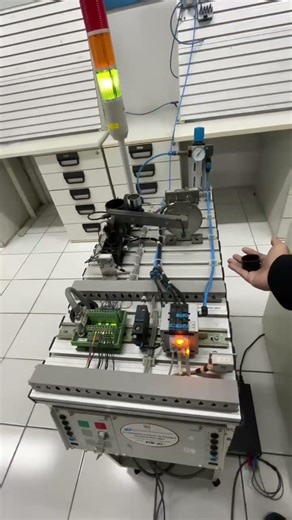 FESTO Modular Production System #festo #mps #automation #plc